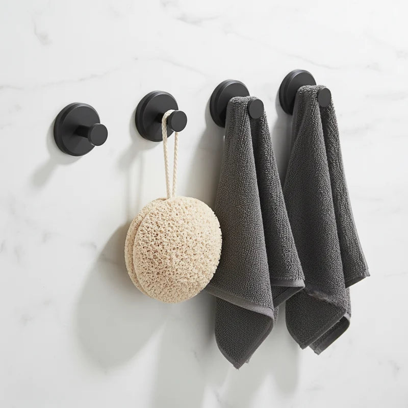 Suction Hooks with Twist & Lock – no drilling