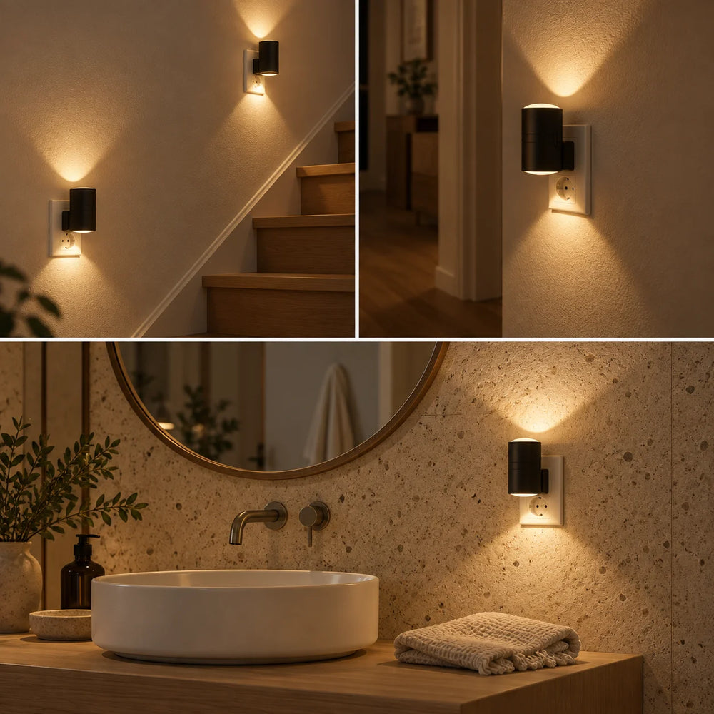 Vega Night Light – Automatic Light Sensor Plug-In