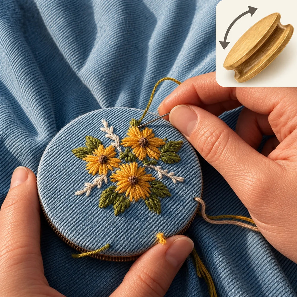 Darning Loom – Mend Holes in Clothes in 15 Minutes