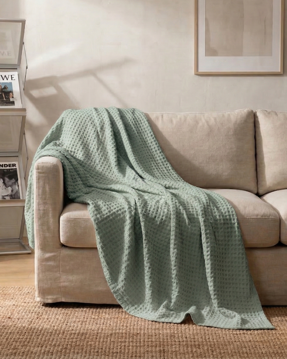 Waffle Throw – 100% Cotton