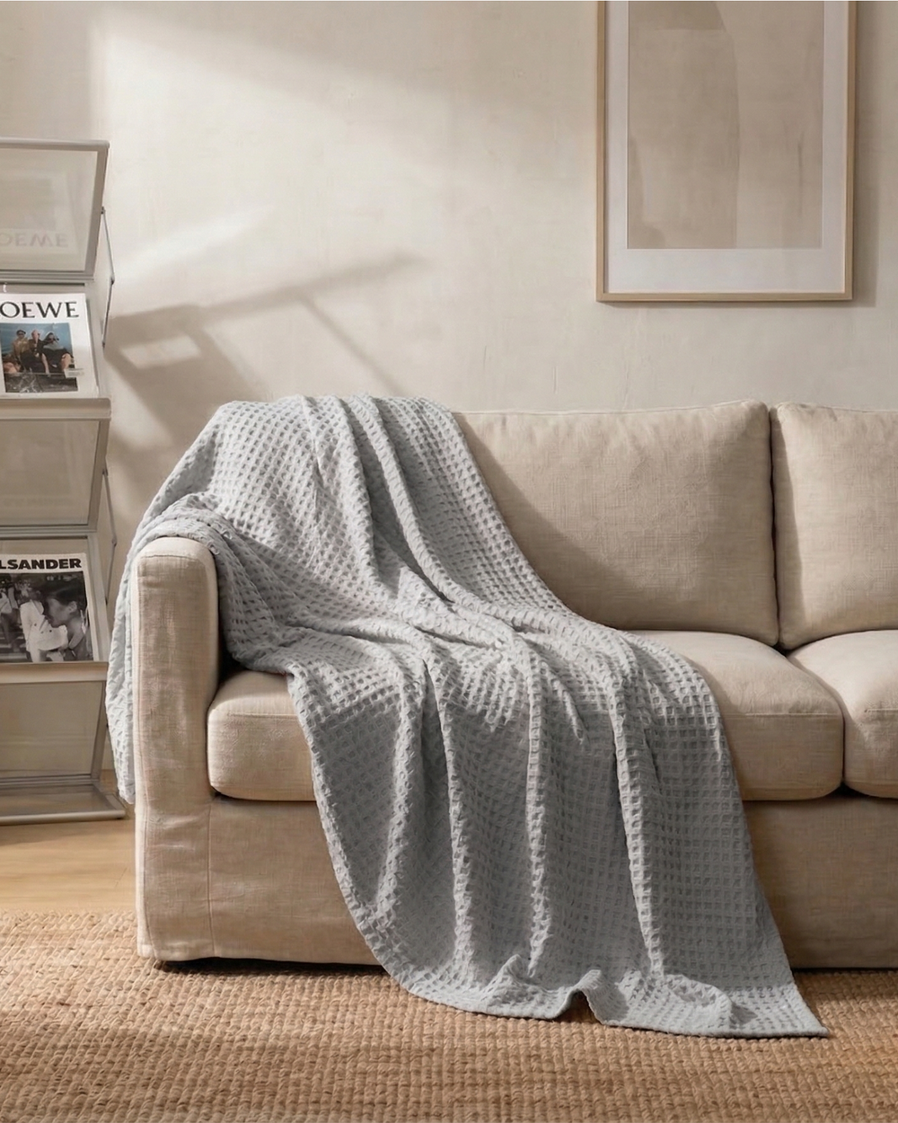 Waffle Throw – 100% Cotton