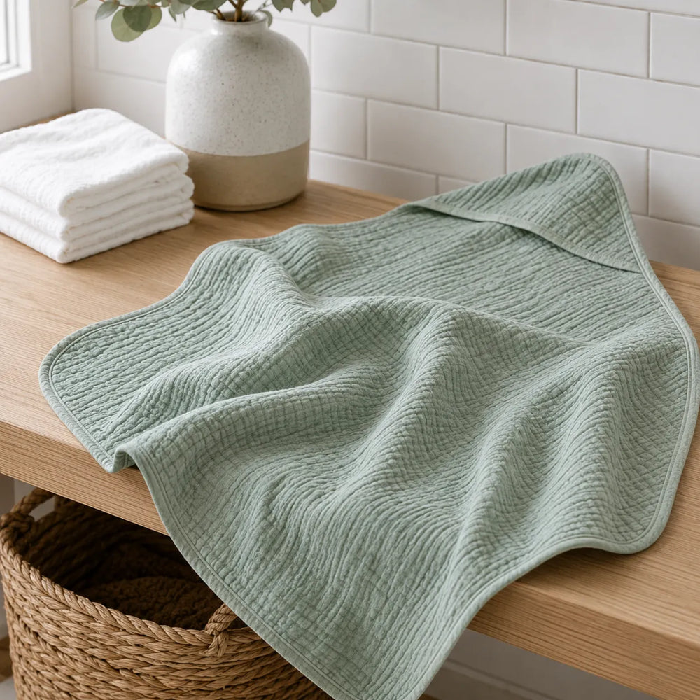 Muslin Hooded Baby Towel