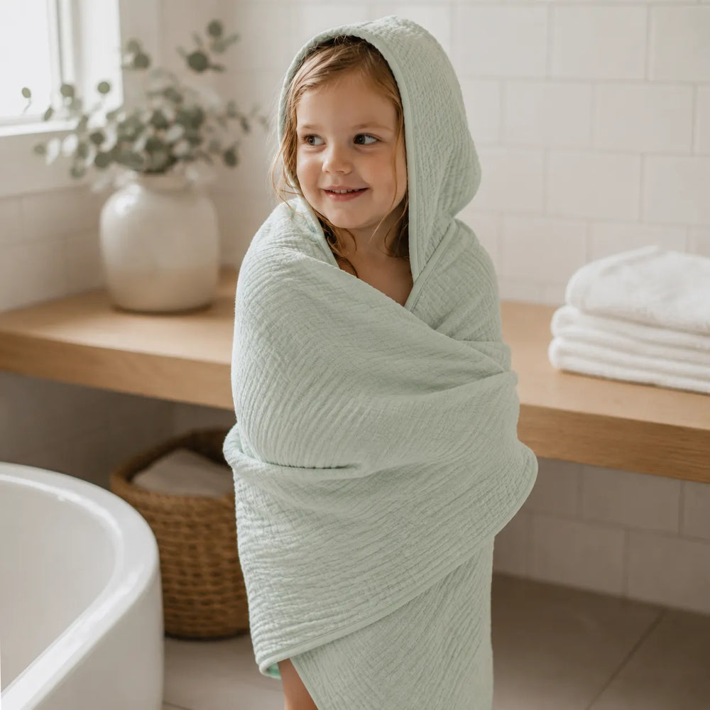Muslin Hooded Baby Towel