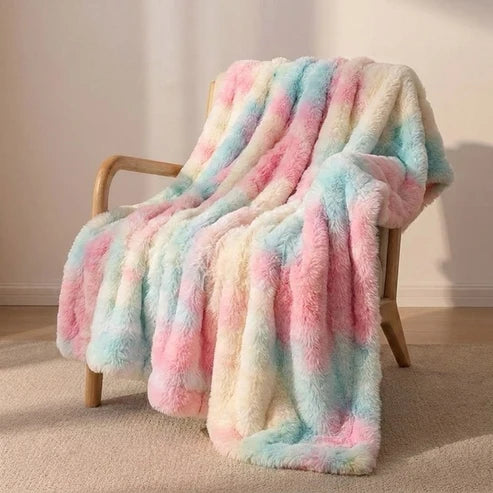 Cloud Throw in Faux Fur – Double-Layered and Extra Warm