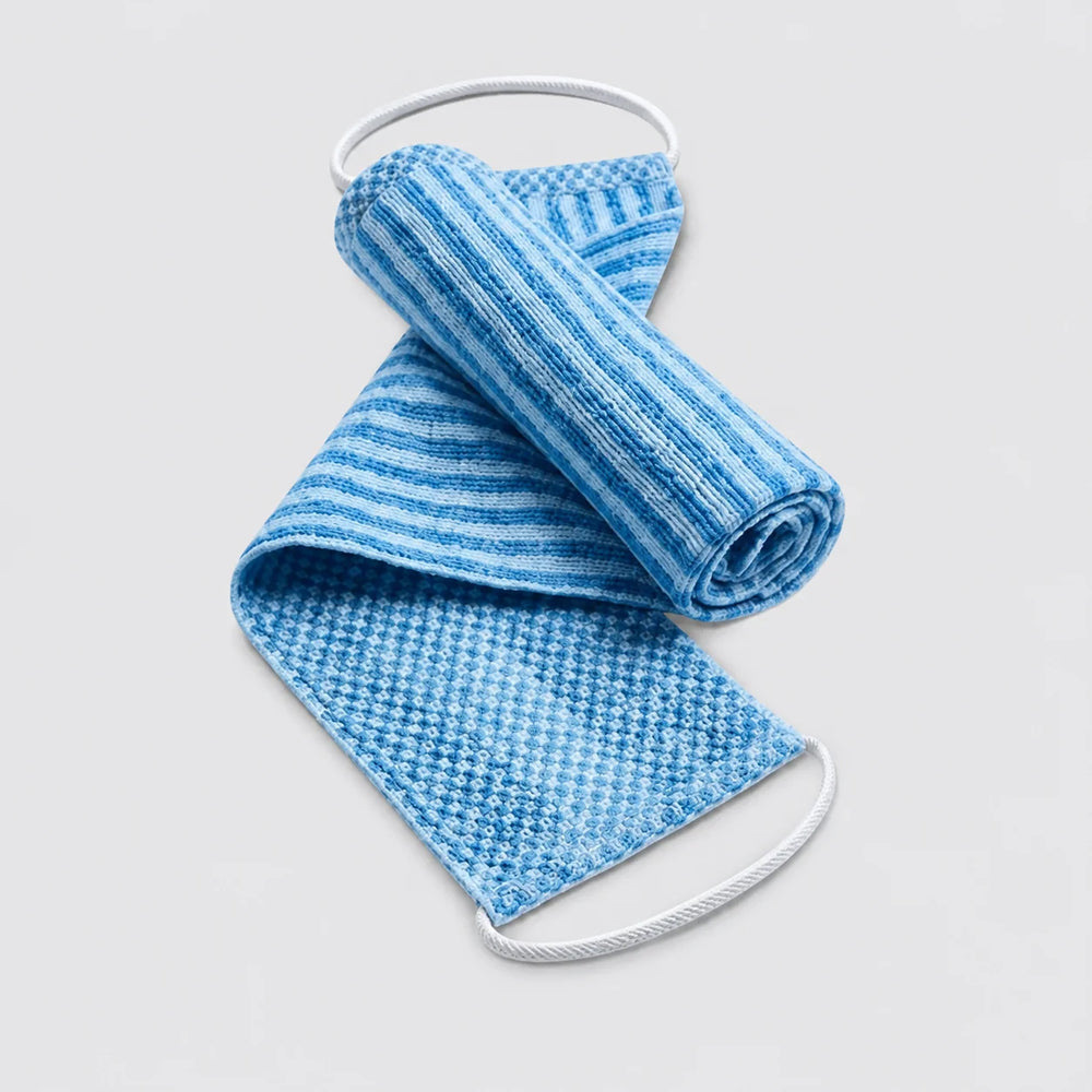 Exfoliating Shower Towel – Bamboo & Charcoal