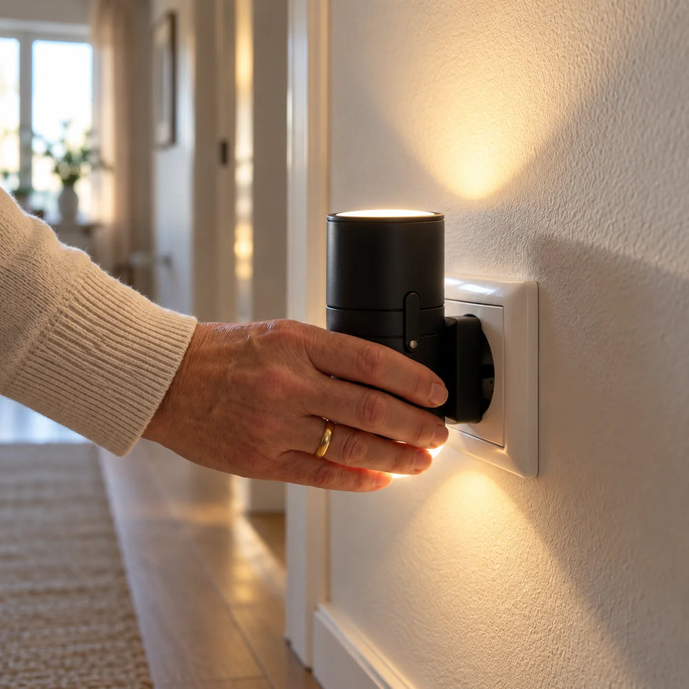 Vega Night Light – Automatic Light Sensor Plug-In