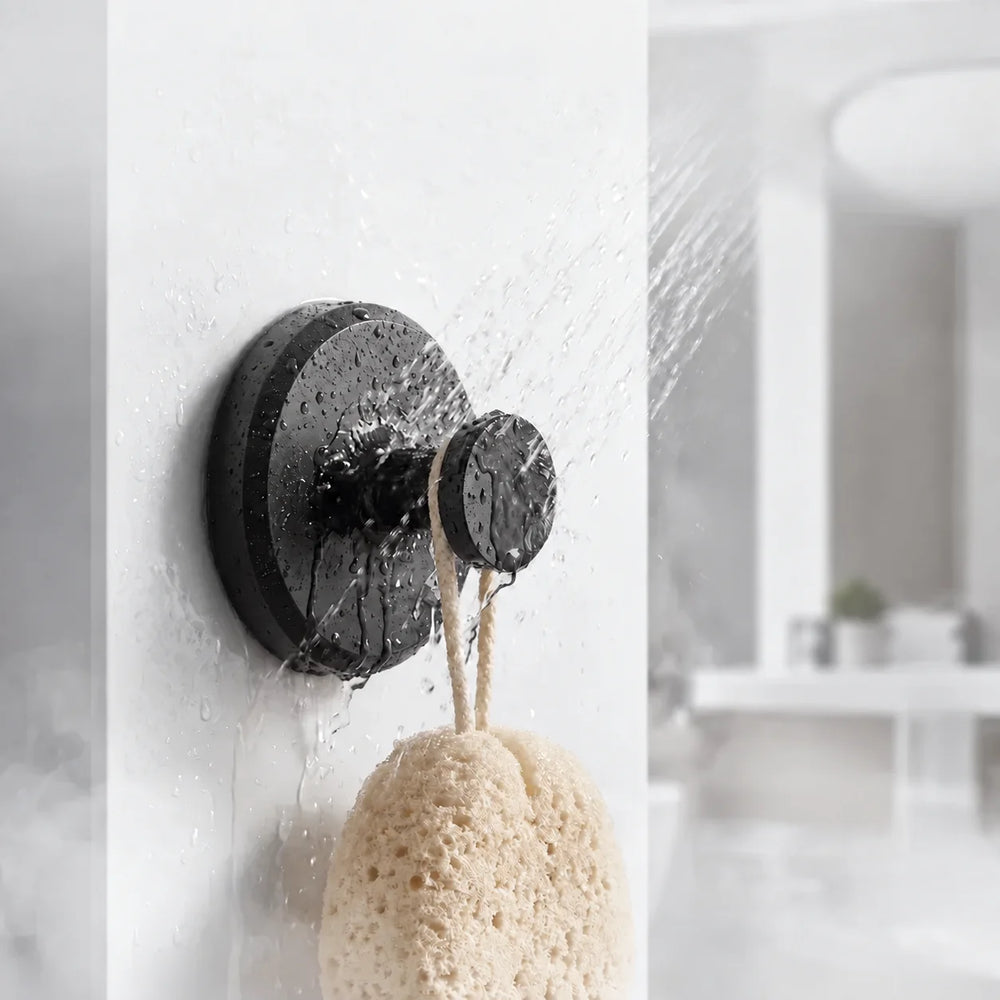 Suction Hooks with Twist & Lock – no drilling