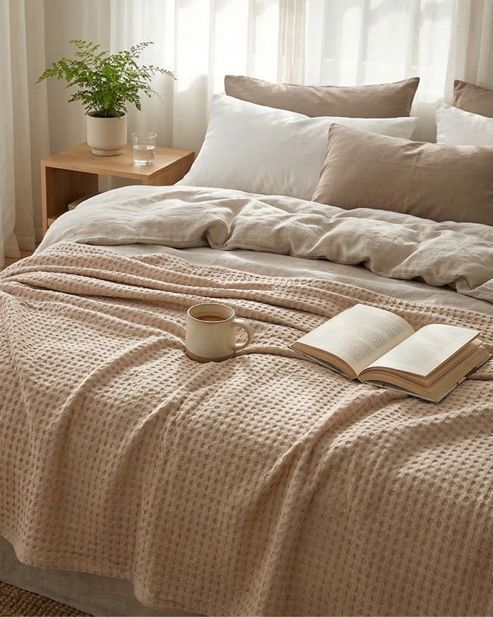 Waffle Throw – 100% Cotton