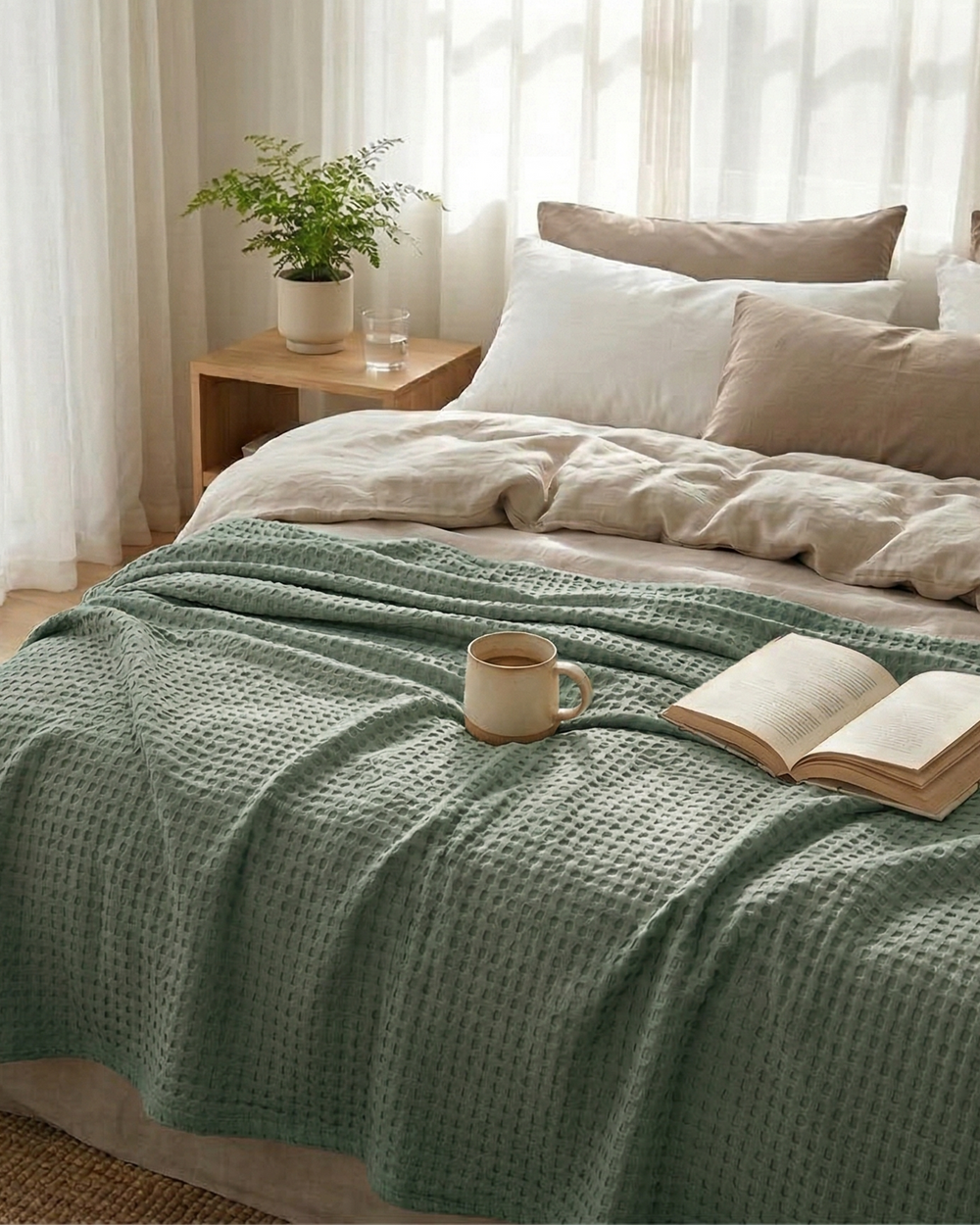 Waffle Throw – 100% Cotton