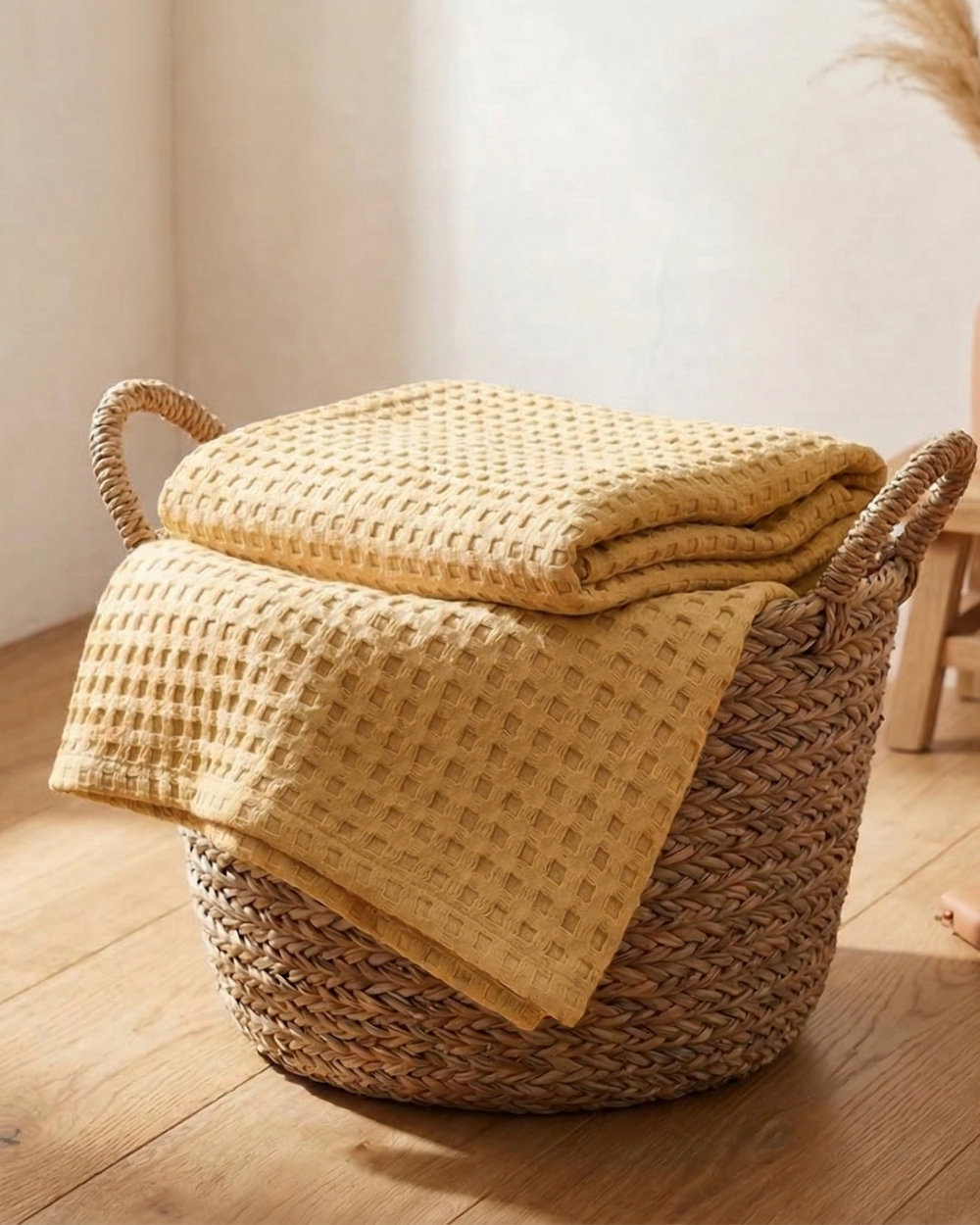 Waffle Throw – 100% Cotton