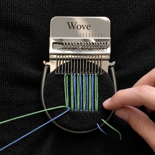 Darning Loom – Mend Holes in Clothes in 15 Minutes